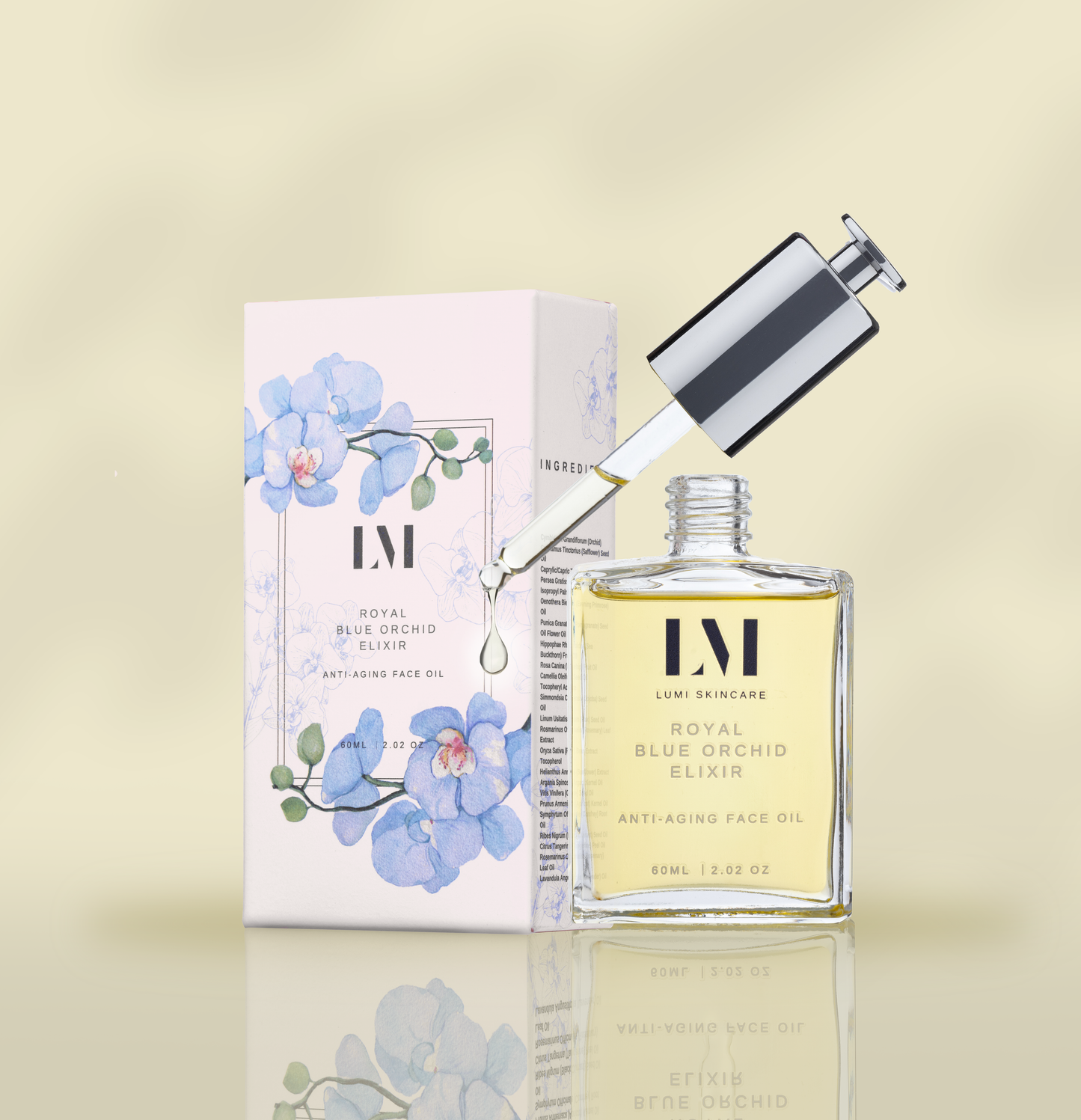Royal Blue Orchid Elixir - Anti-aging Face Oil - 60ml